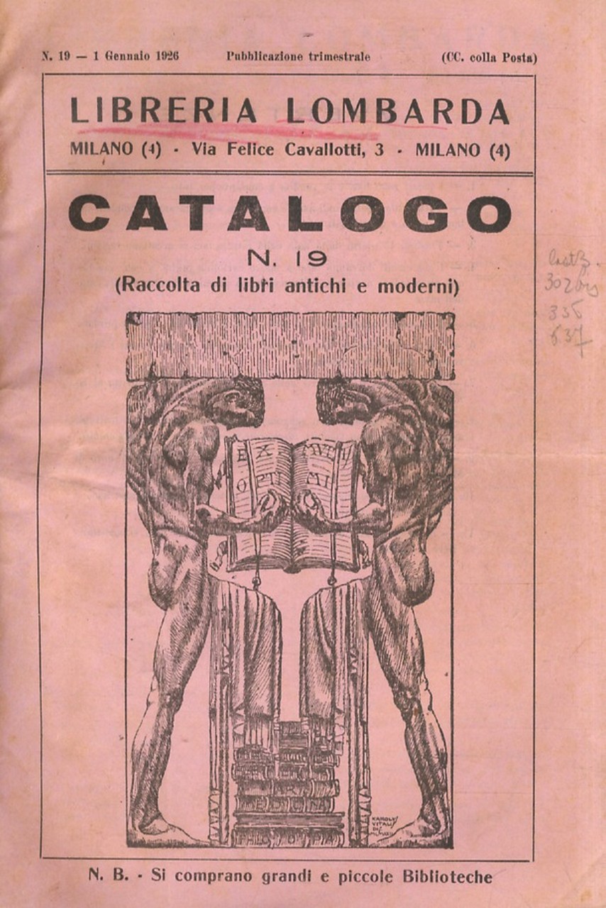 Lotto Di 40 Cataloghi Di Vendita Di Libri Antichi Anni Dal 1926 Al 1936 Libreria Antiquaria Gozzini